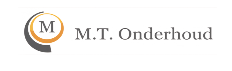 link naar MT Onderhoud Logo van M.T. Onderhoud met een oranje en grijze kleurstelling.